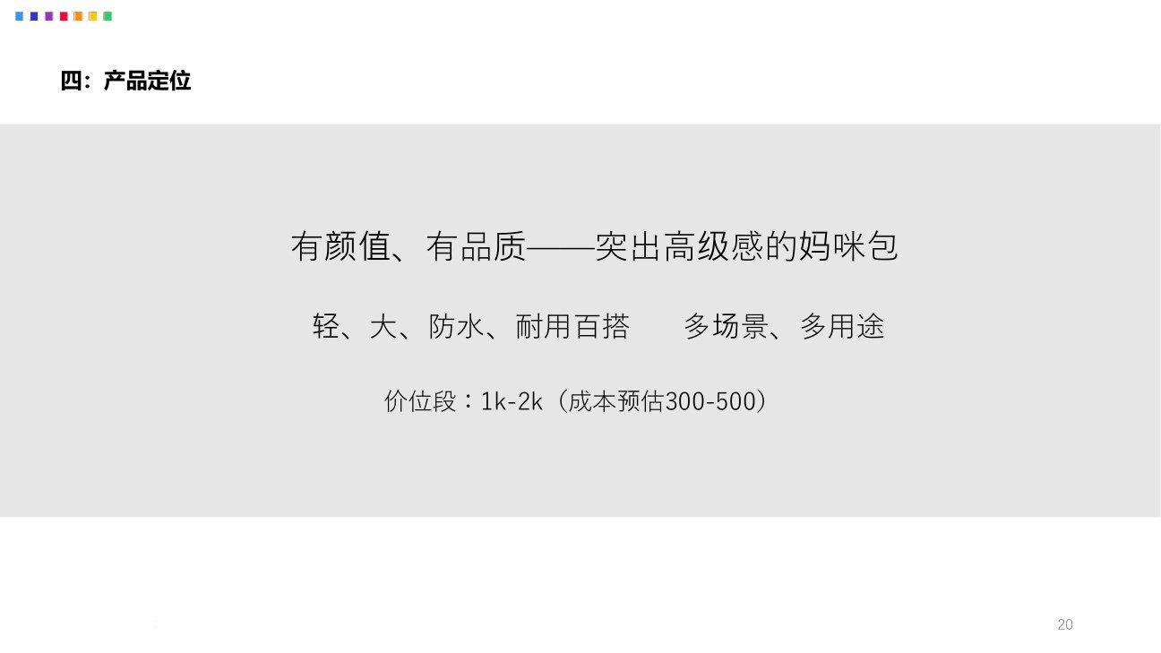 产品定位