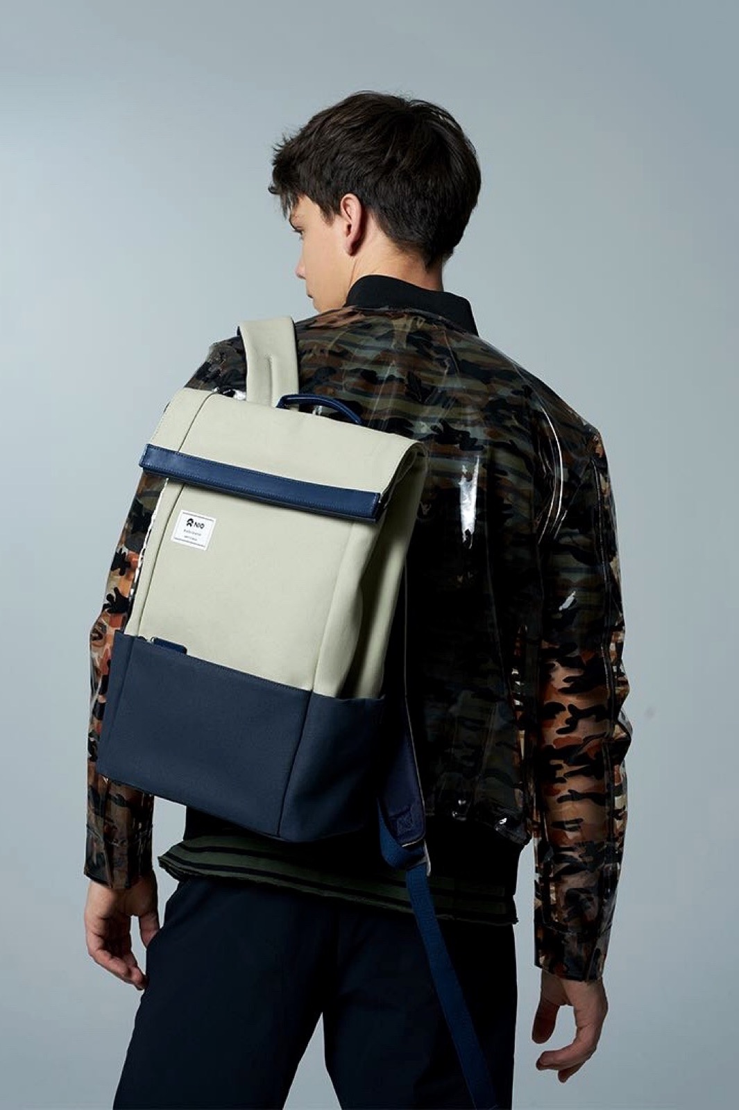 Blue Sky backpack scene